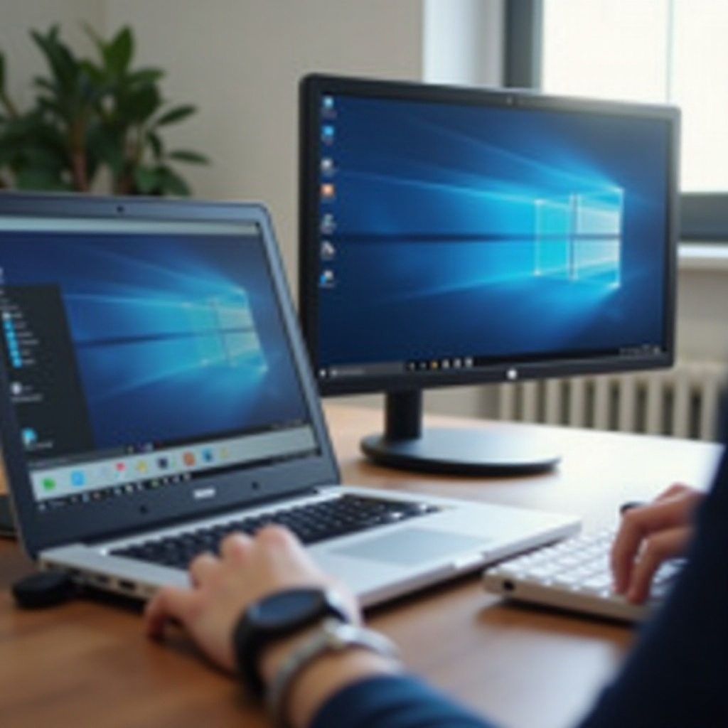 wie man einen Bildschirm zu meinem Windows-Laptop hinzufügt