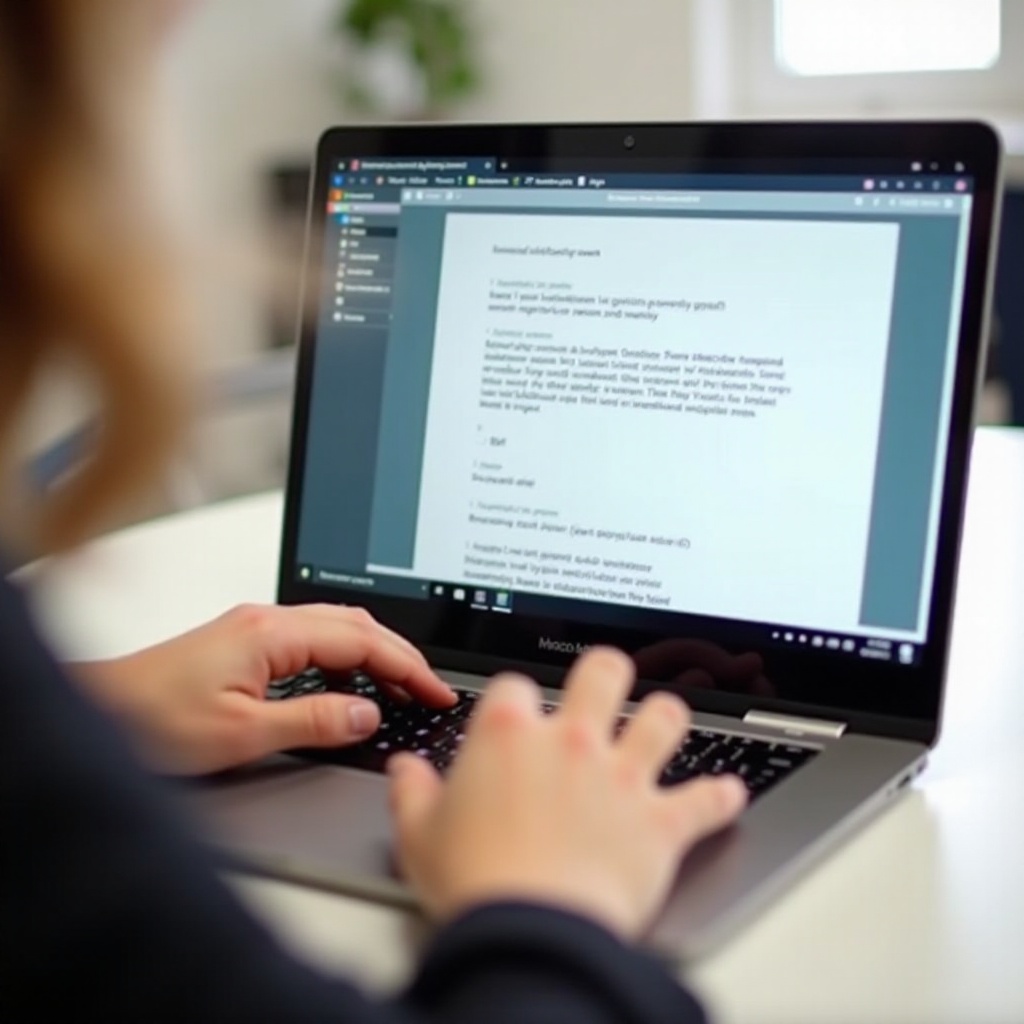 wie man ein umgedrehtes Akzent-e auf einem Chromebook eingibt