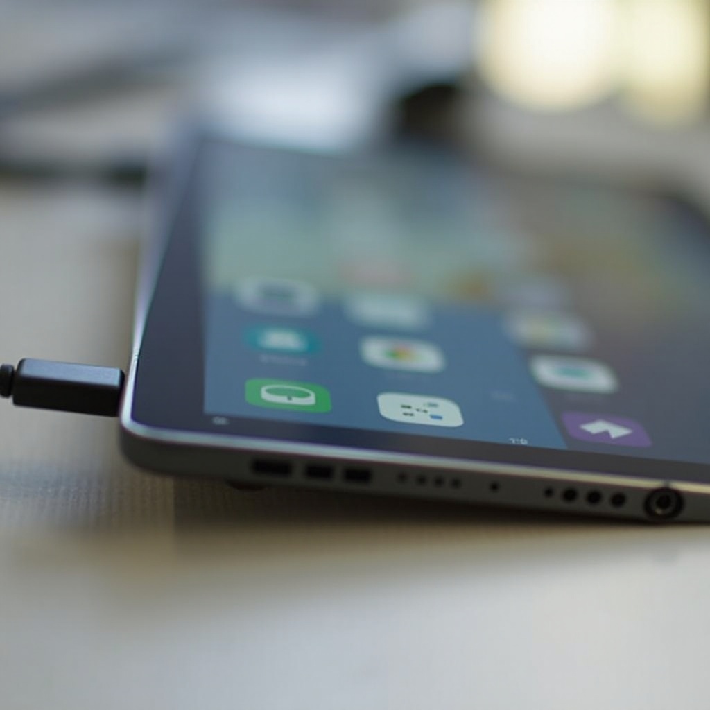 usb anschluss für tablet
